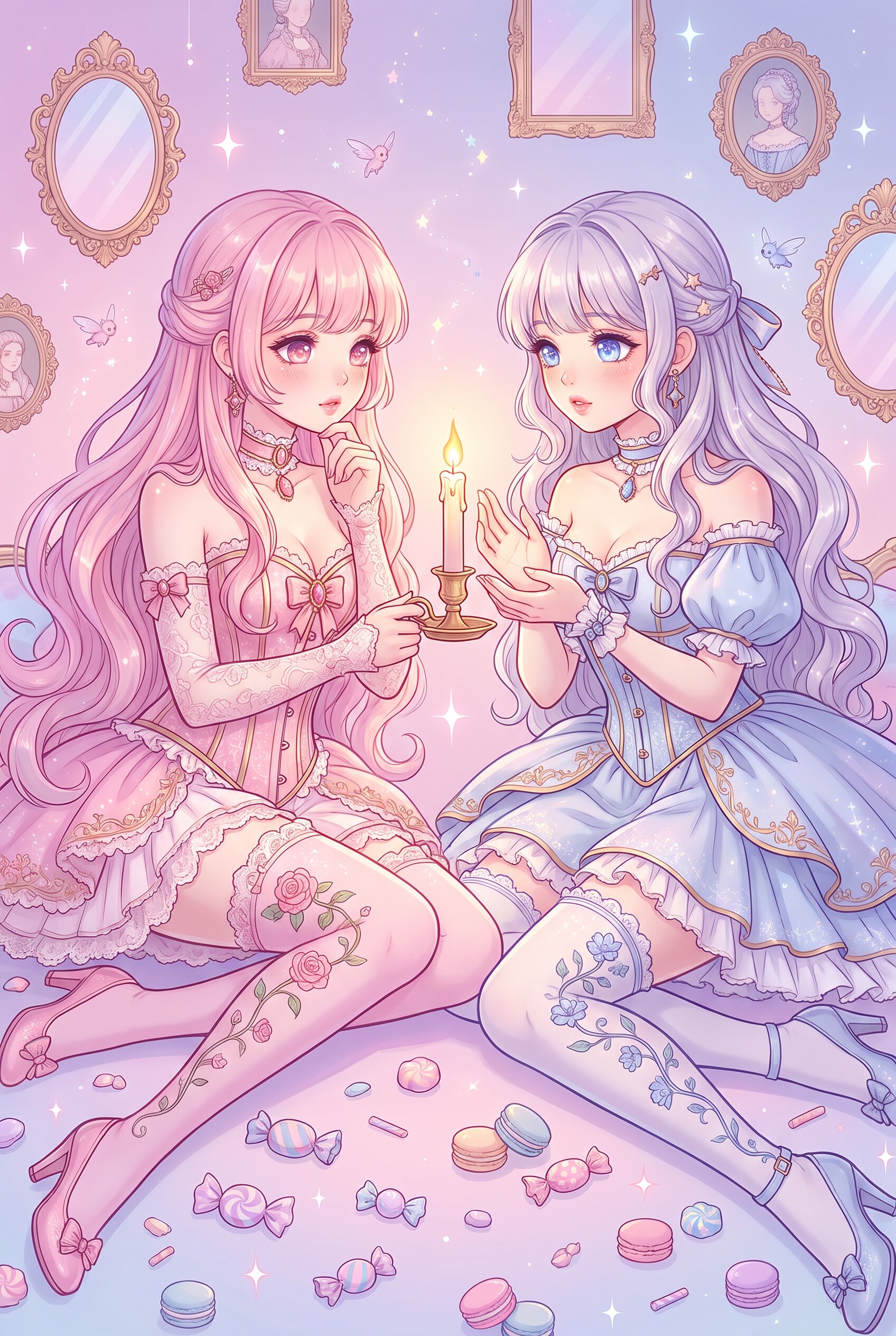燭影甘夢交響 | の人気AIイラスト・グラビア