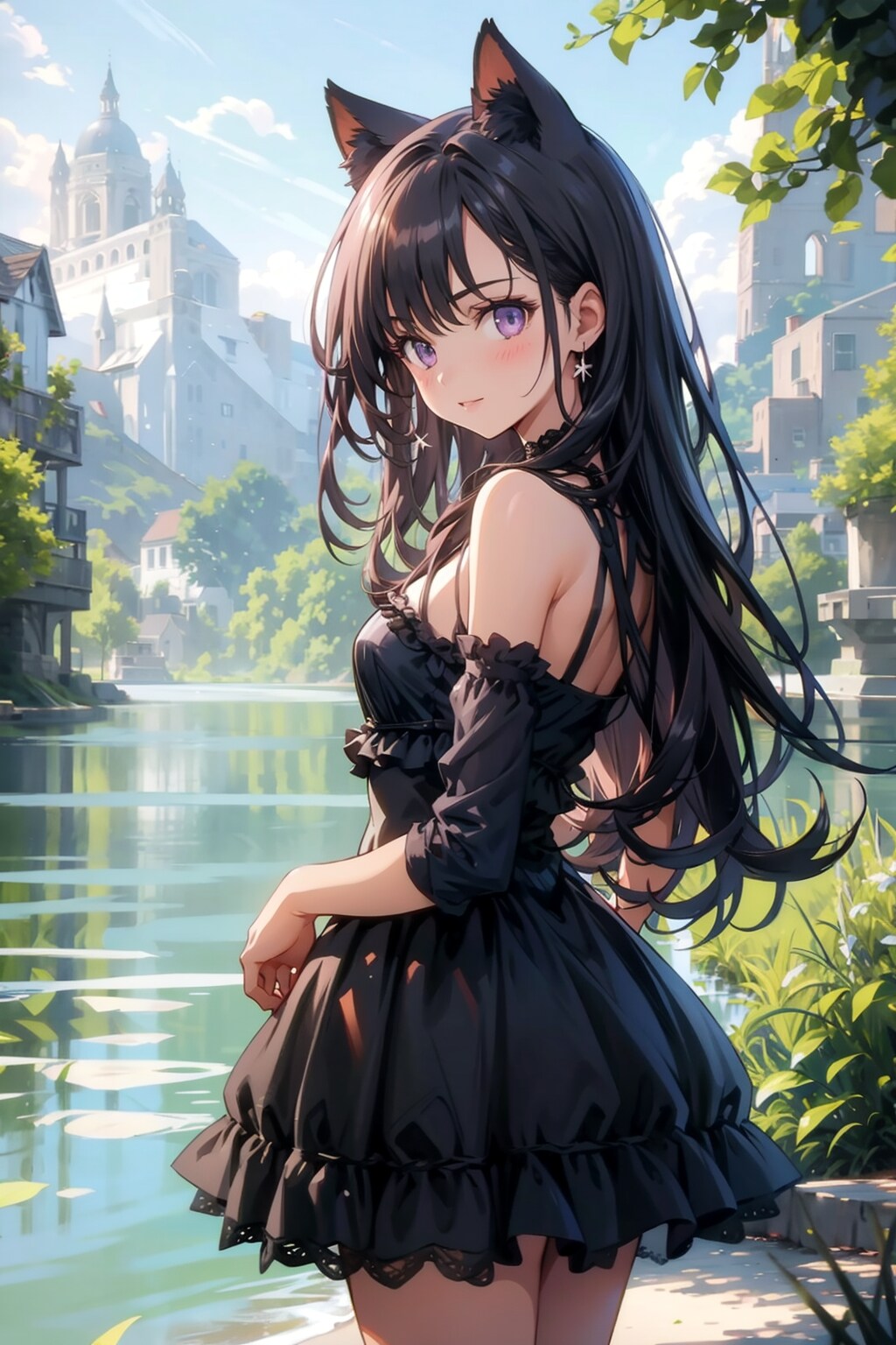 ケモミミくろ | の人気AIイラスト・グラビア