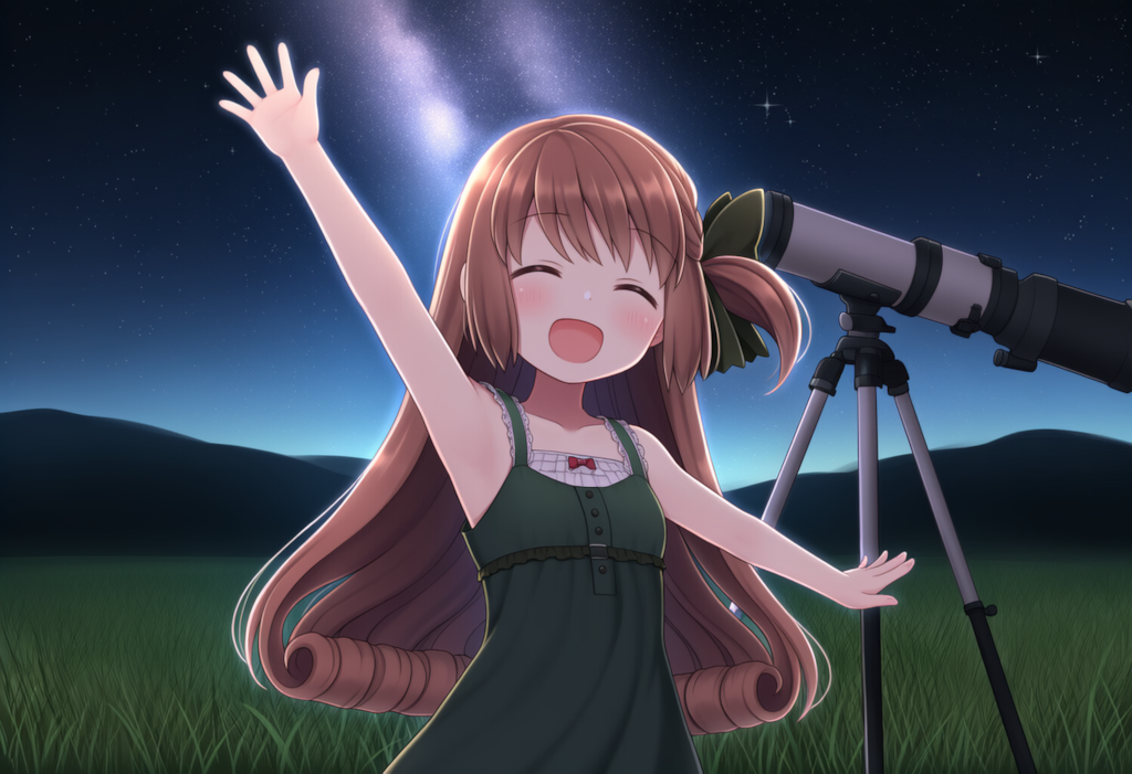 天体観測のリーダー