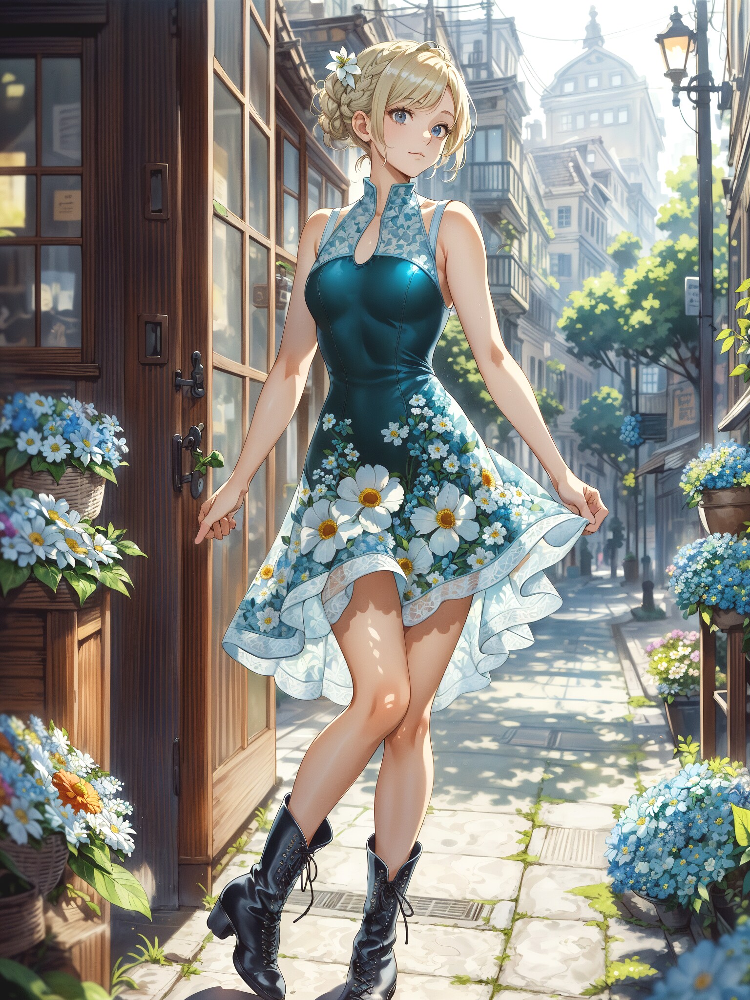 floral print dress