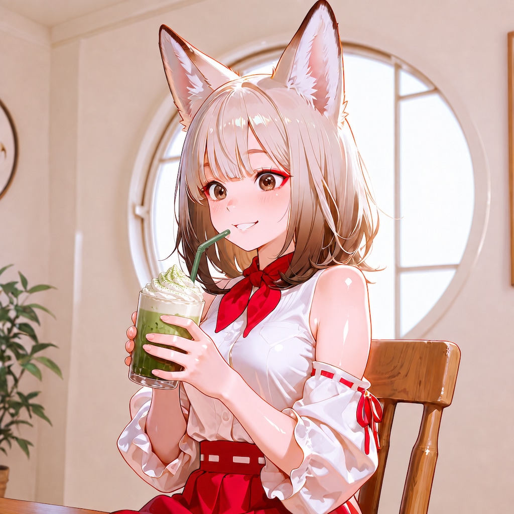 正一位さま、抹茶ラテに出会う
