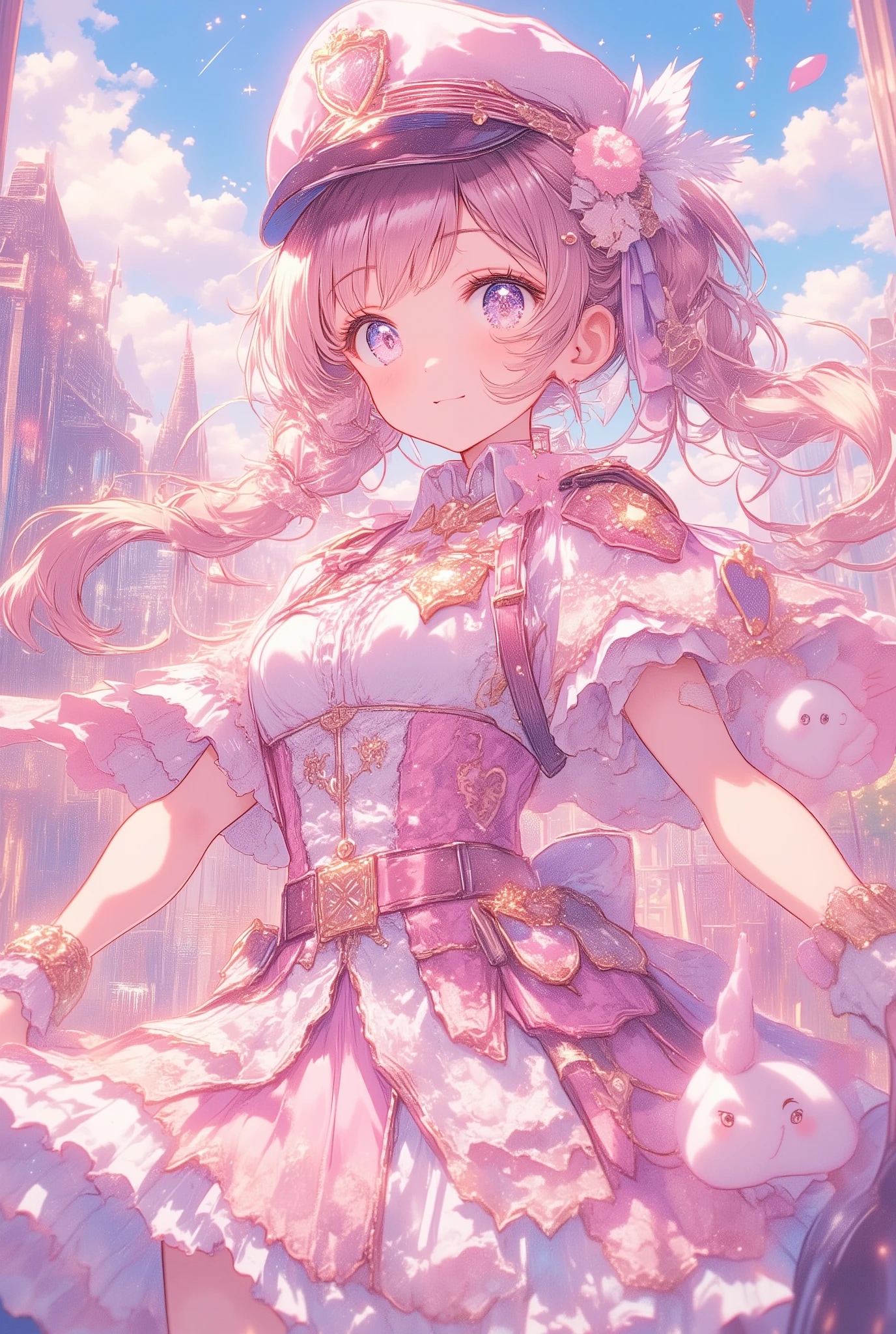 フリフリポリスちゃん | の人気AIイラスト・グラビア