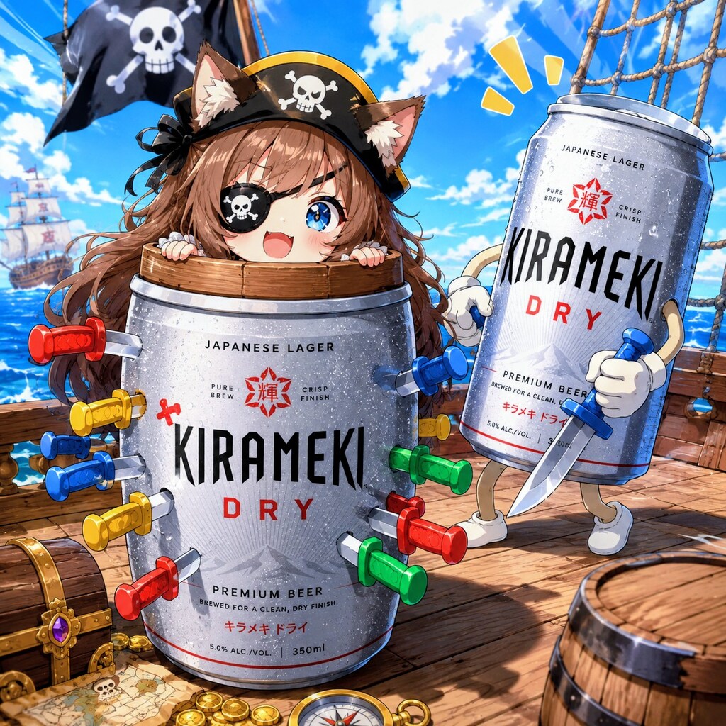 黒ひげ危機一発な小さな女の子