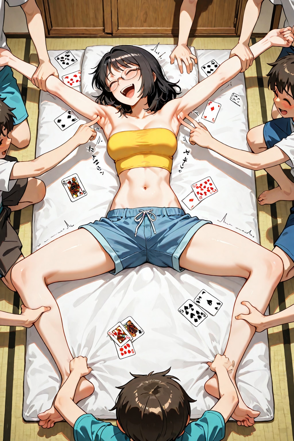罰ゲームはくすぐりの刑