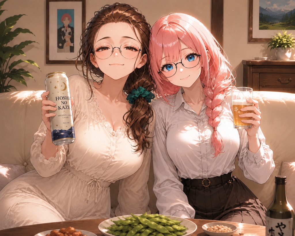 芽衣子さんと小桃乃さんで「ハイ❗️チーズ❗️✨️」