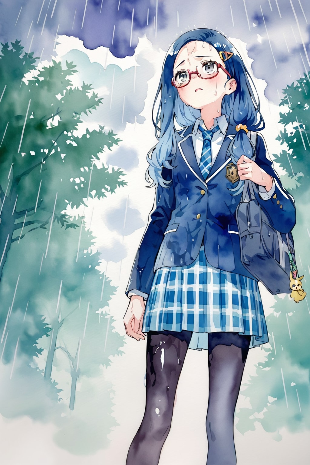 夕立 | の人気AIイラスト・グラビア