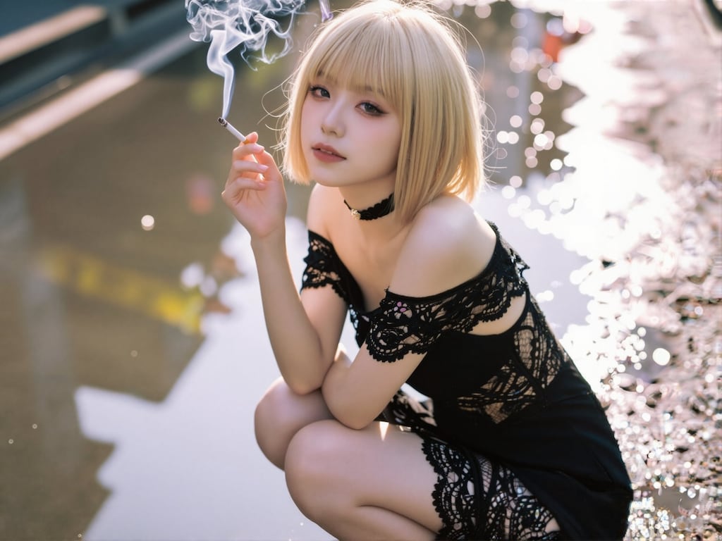 夜のお姉さん　仕事終わり