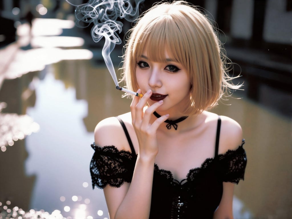 夜のお姉さん　仕事終わり