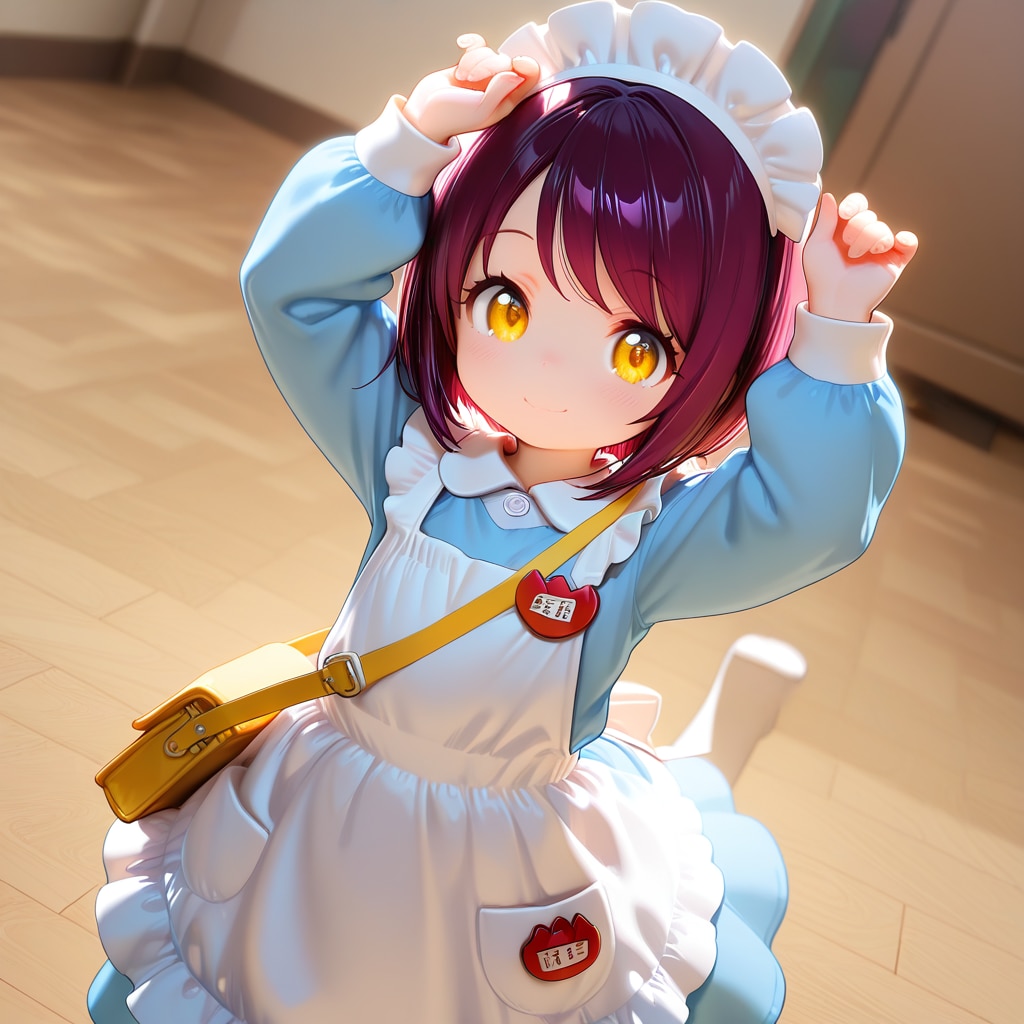 幼い頃の芽衣ちゃん（#ちちぷいようちえん参加）