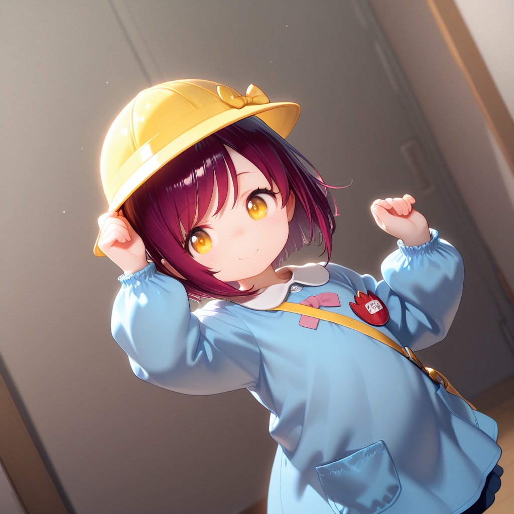 幼い頃の芽衣ちゃん（#ちちぷいようちえん参加）