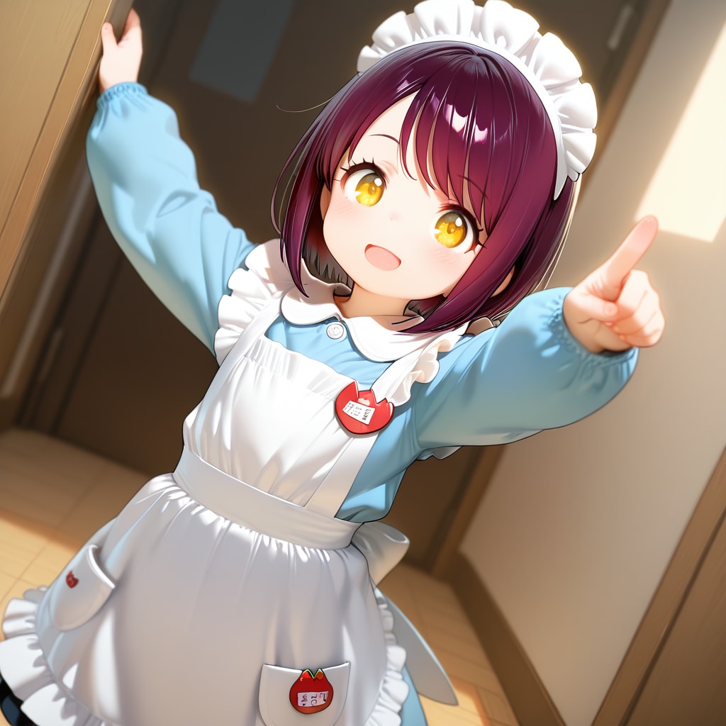 幼い頃の芽衣ちゃん（#ちちぷいようちえん参加）