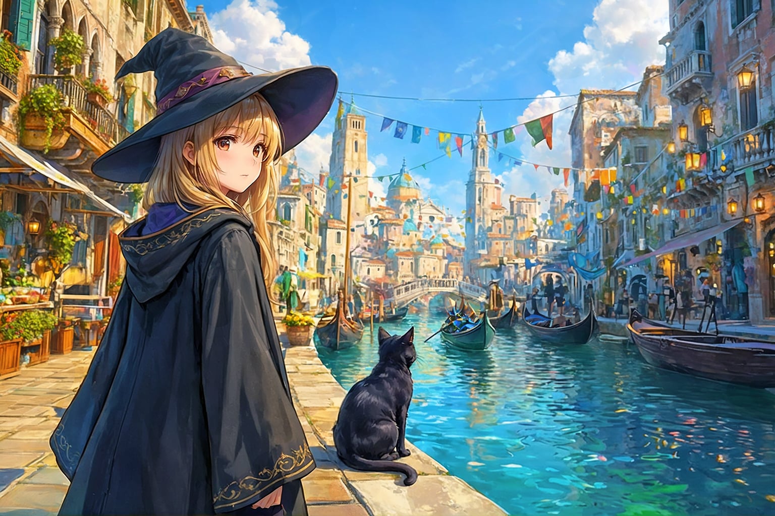 若き魔女の旅 | の人気AIイラスト・グラビア