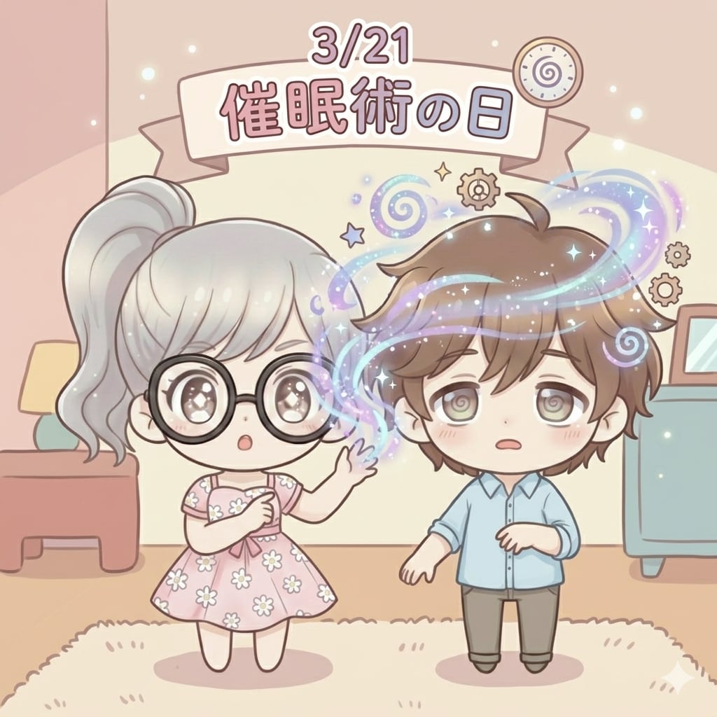今日は「催眠術の日」