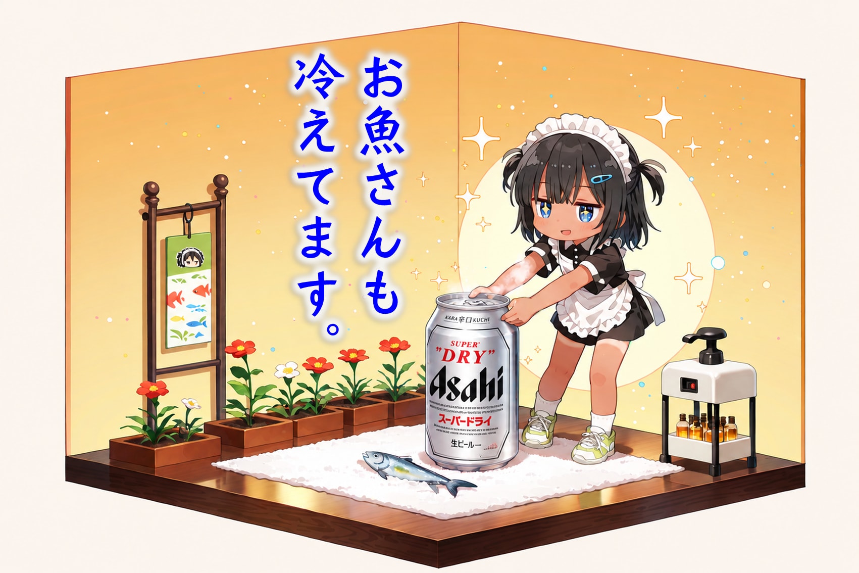 箱庭のこなつちゃん その34 | の人気AIイラスト・グラビア