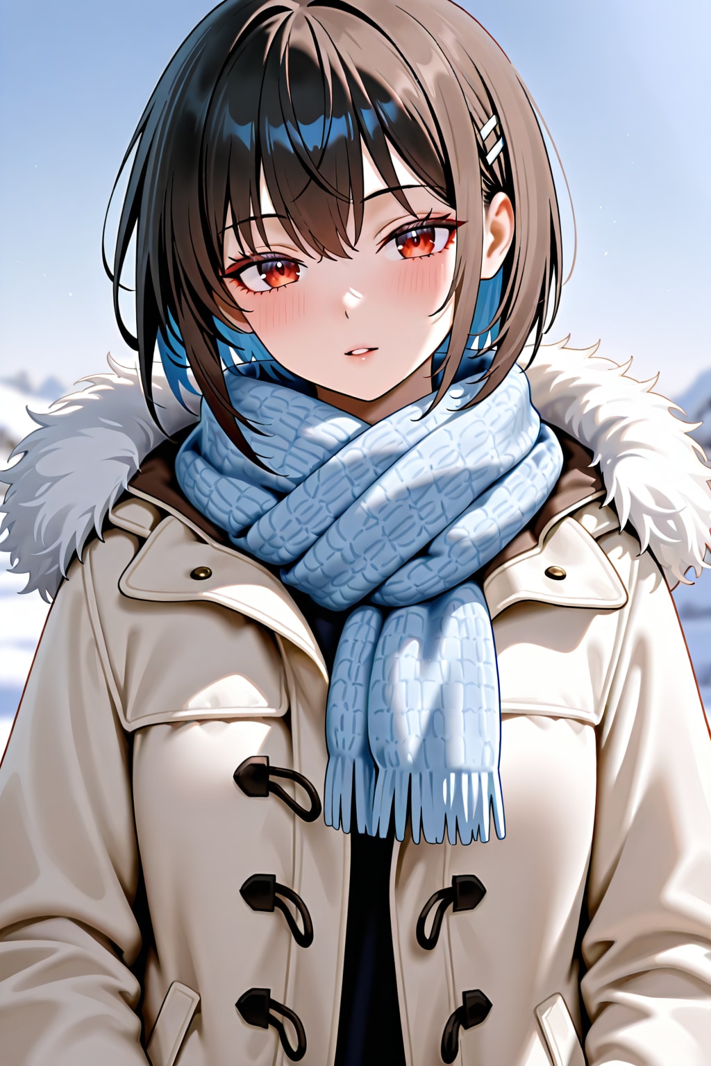 寒くなりましたね | の人気AIイラスト・グラビア