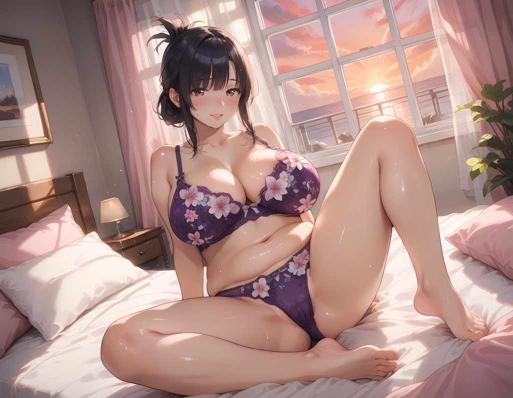 セクシーポーズを強要される奥さん