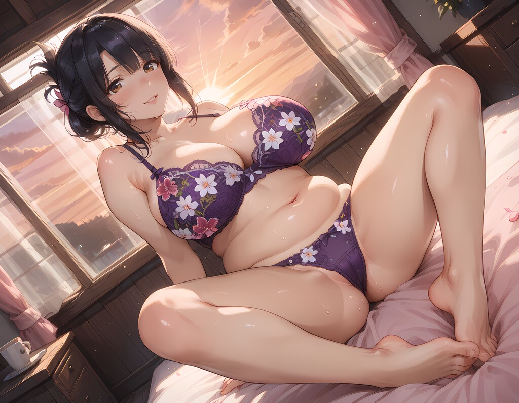 セクシーポーズを強要される奥さん