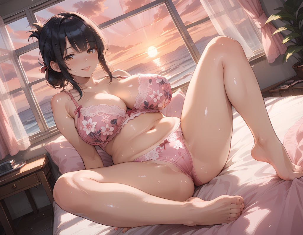 セクシーポーズを強要される奥さん