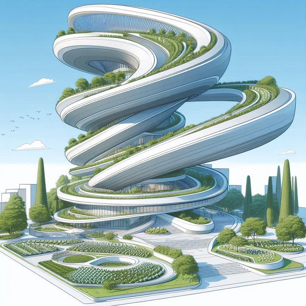 前衛的な近未来建築いろいろ