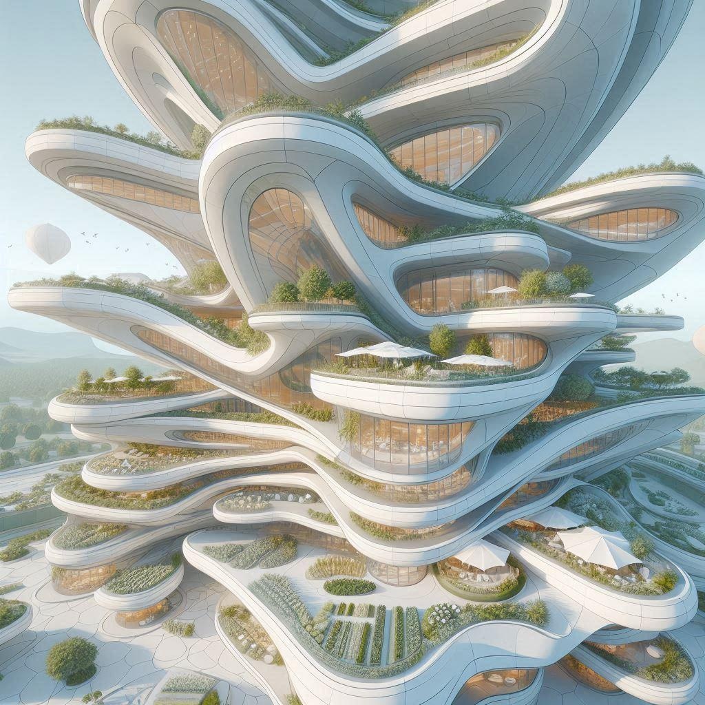 前衛的な近未来建築いろいろ