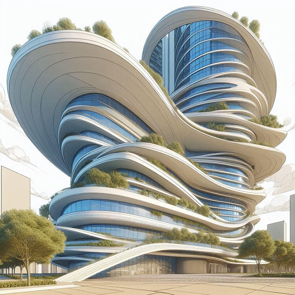 前衛的な近未来建築いろいろ