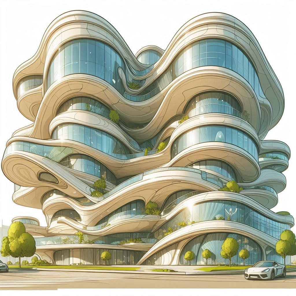 前衛的な近未来建築いろいろ