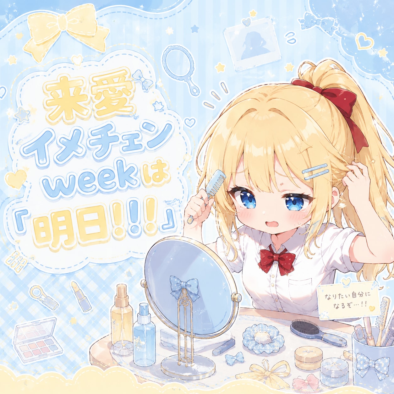 来愛イメwkは明日！！！