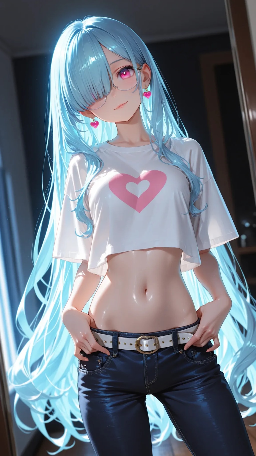 デニム広告風