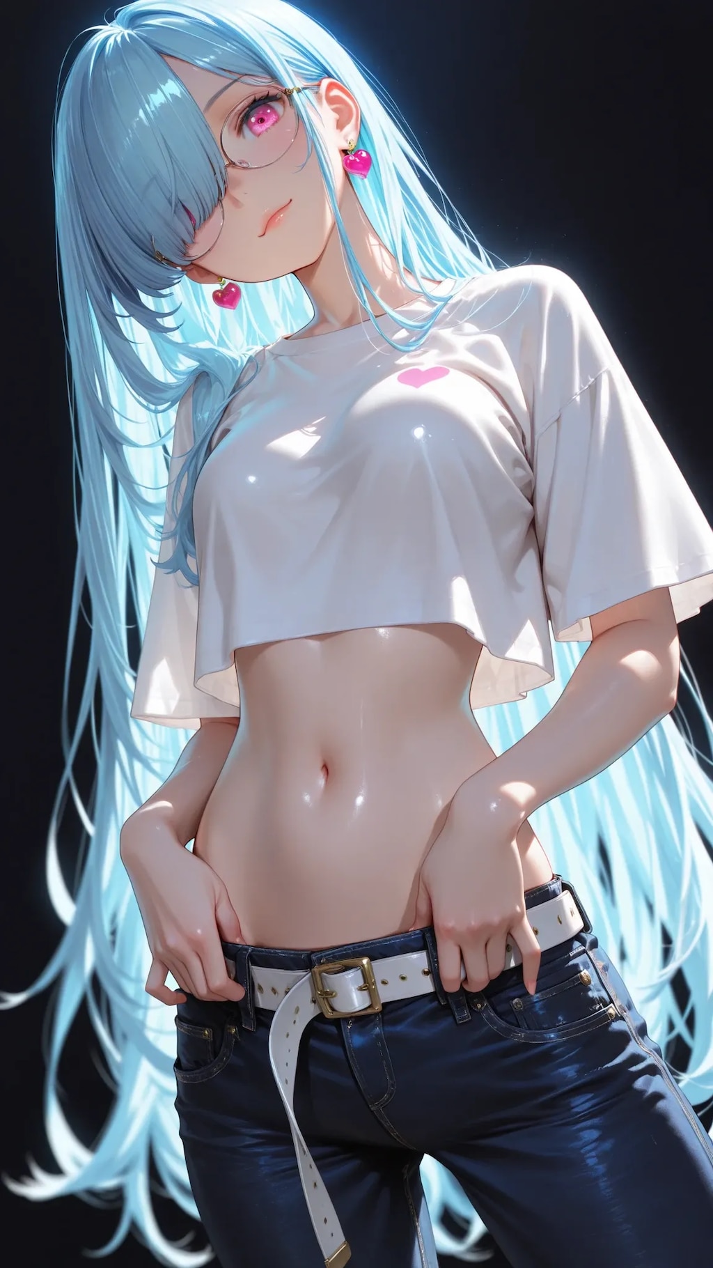 デニム広告風