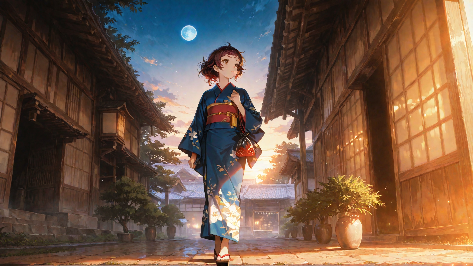 夕月 | の人気AIイラスト・グラビア