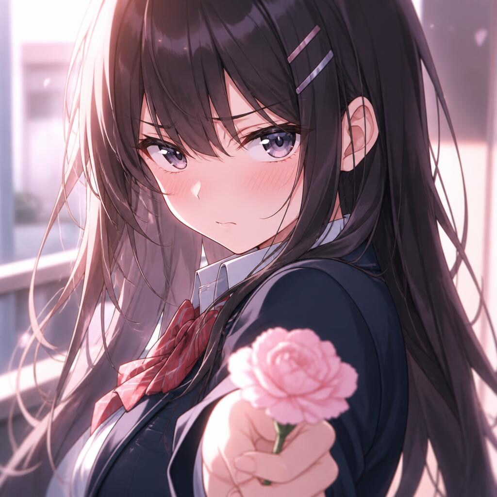 素直になれない花