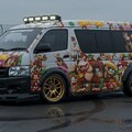 ドンキーコングハイエースワゴンのドリ車 2枚目