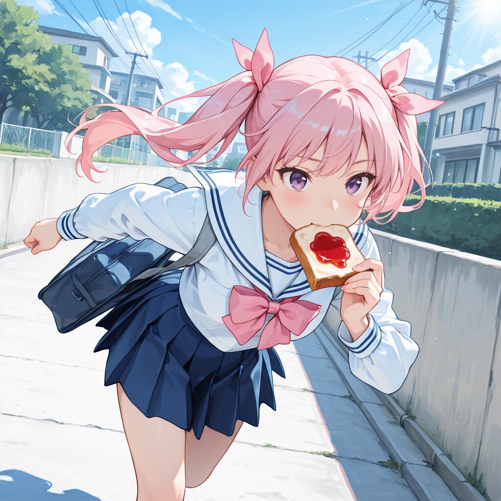 遅刻！ちこく～！