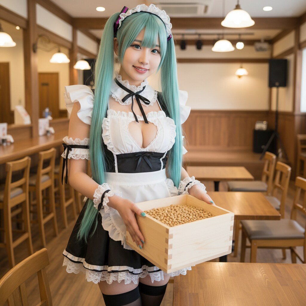 節分。みどツイさん。カフェ。