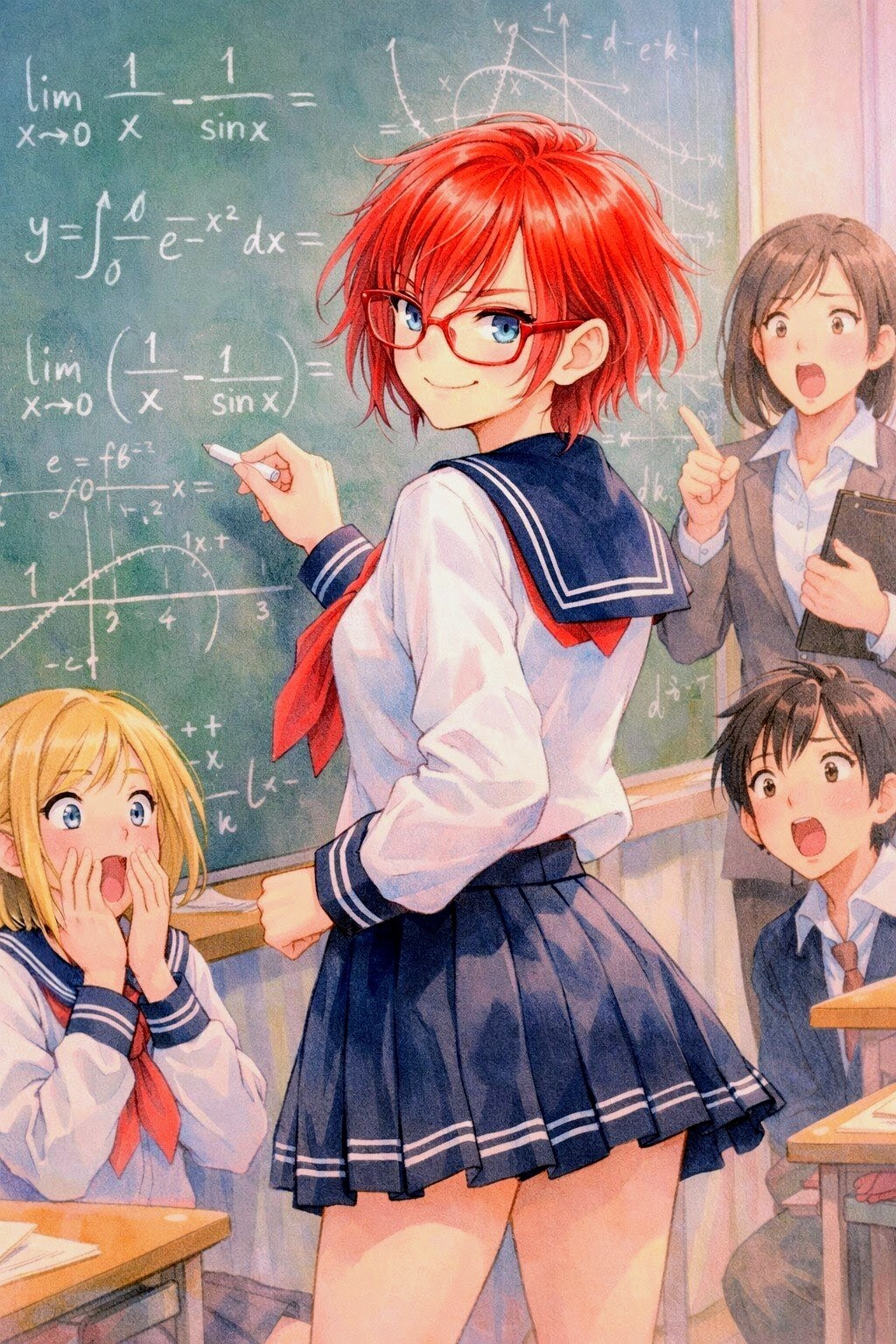 USB真澄お姉やん👓️✨57 | の人気AIイラスト・グラビア