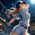 豪快！フォロースルー 2枚目