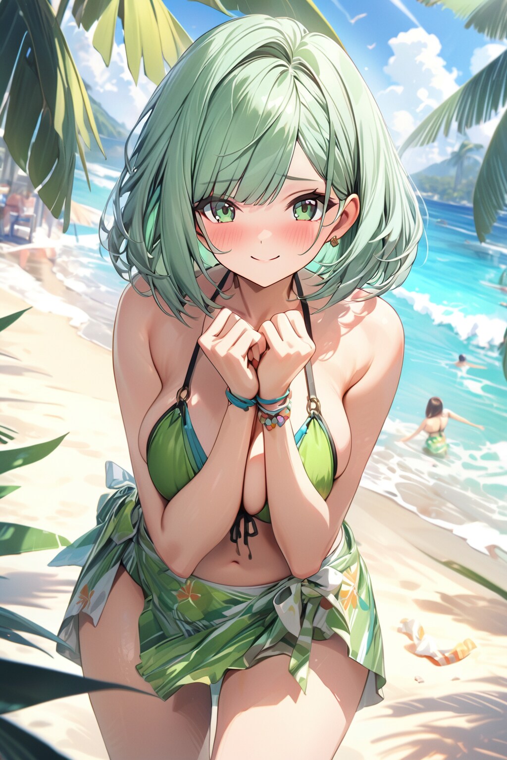 緑の日ビキニ