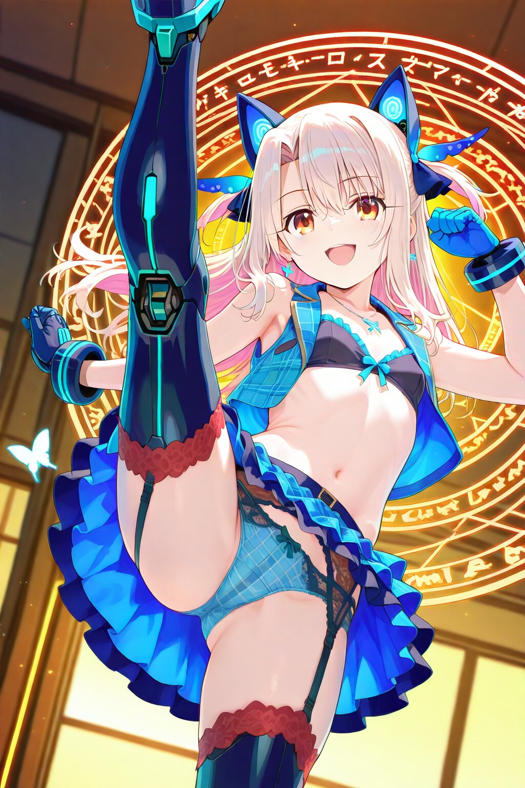 プリヤ機械化ハイキック