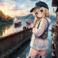 海辺の美少女 2枚目