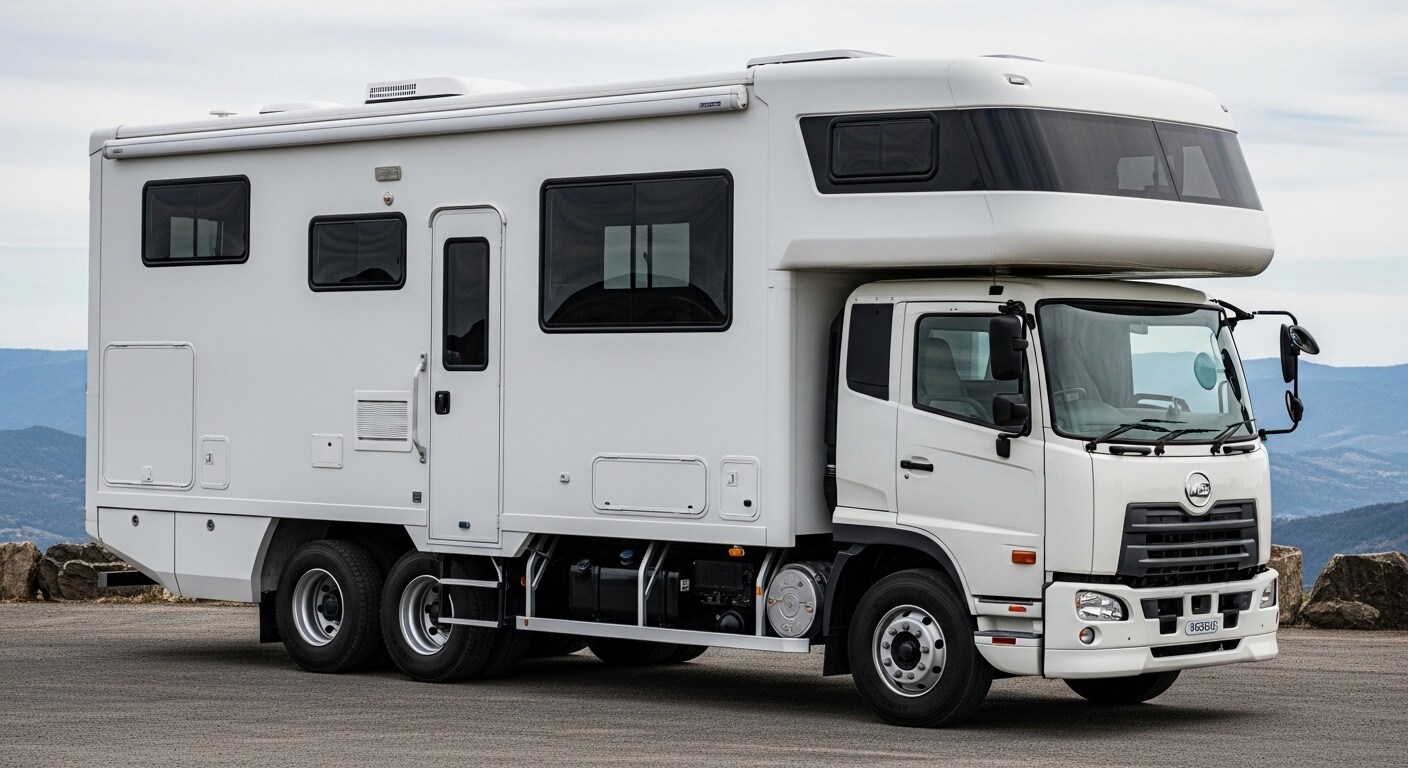 UDトラックキャンピングカー | の人気AIイラスト・グラビア