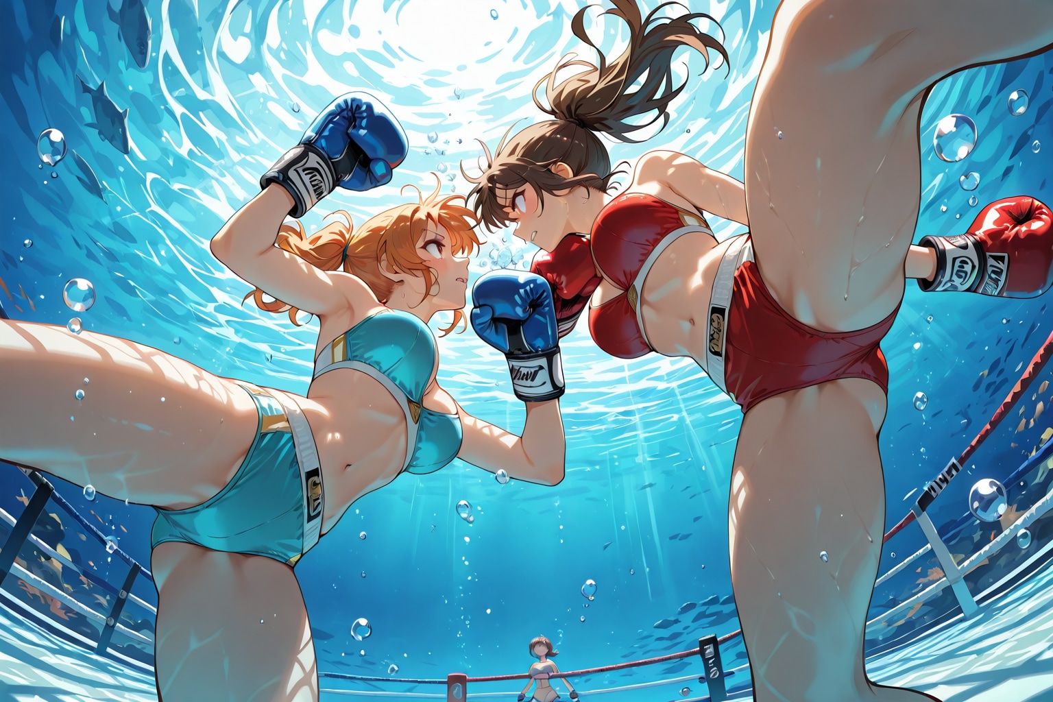 水中ボクシング