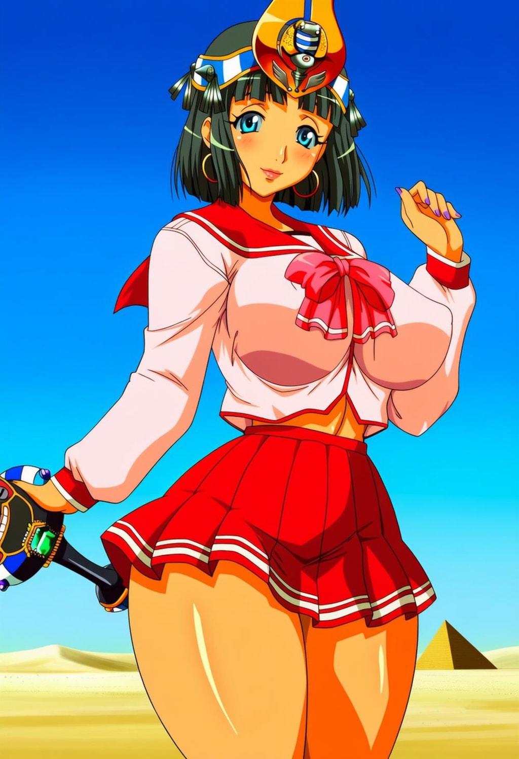 制服各種コスプレおかっぱ人妻