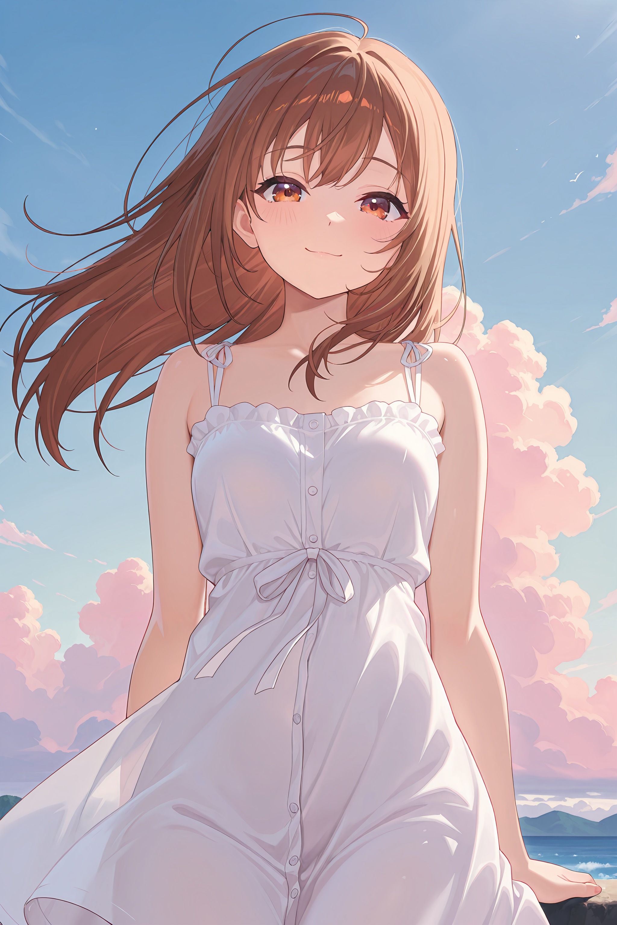 海岸で | の人気AIイラスト・グラビア