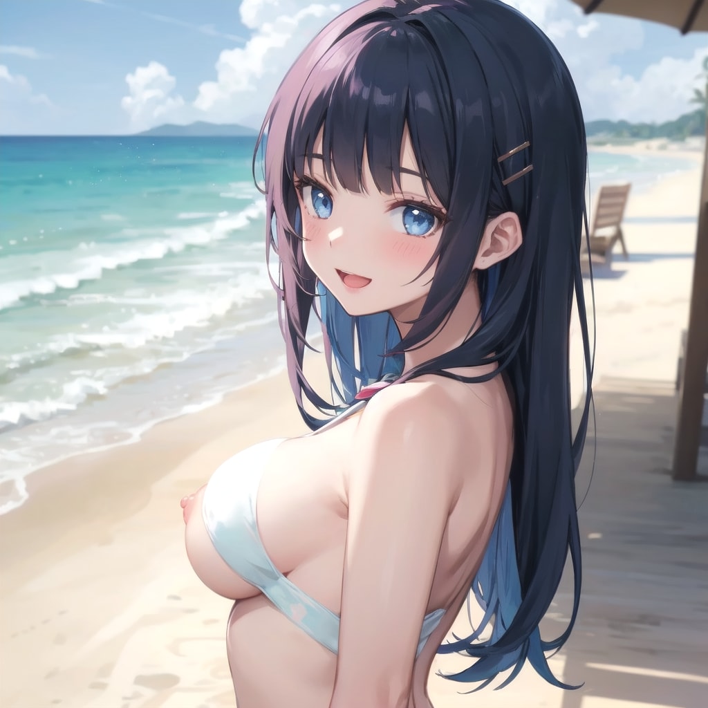 見返り可愛図💙