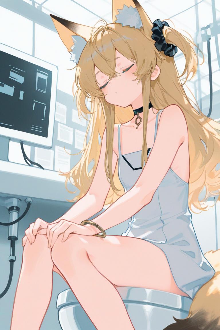 ミラ様充電中🦊⚡