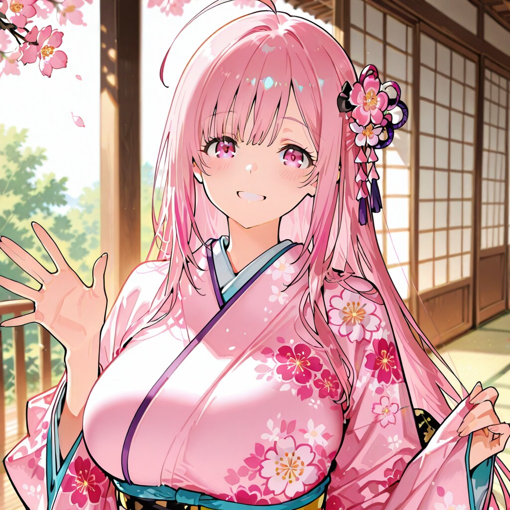 振袖 | の人気AIイラスト・グラビア