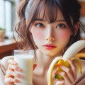 banana milk 2枚目