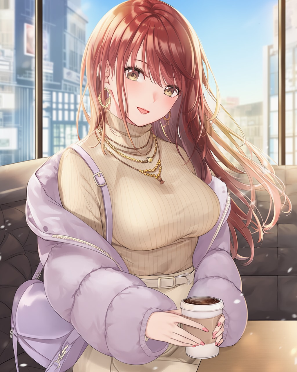 ☕️ラベンダーダウン朝カフェ♡