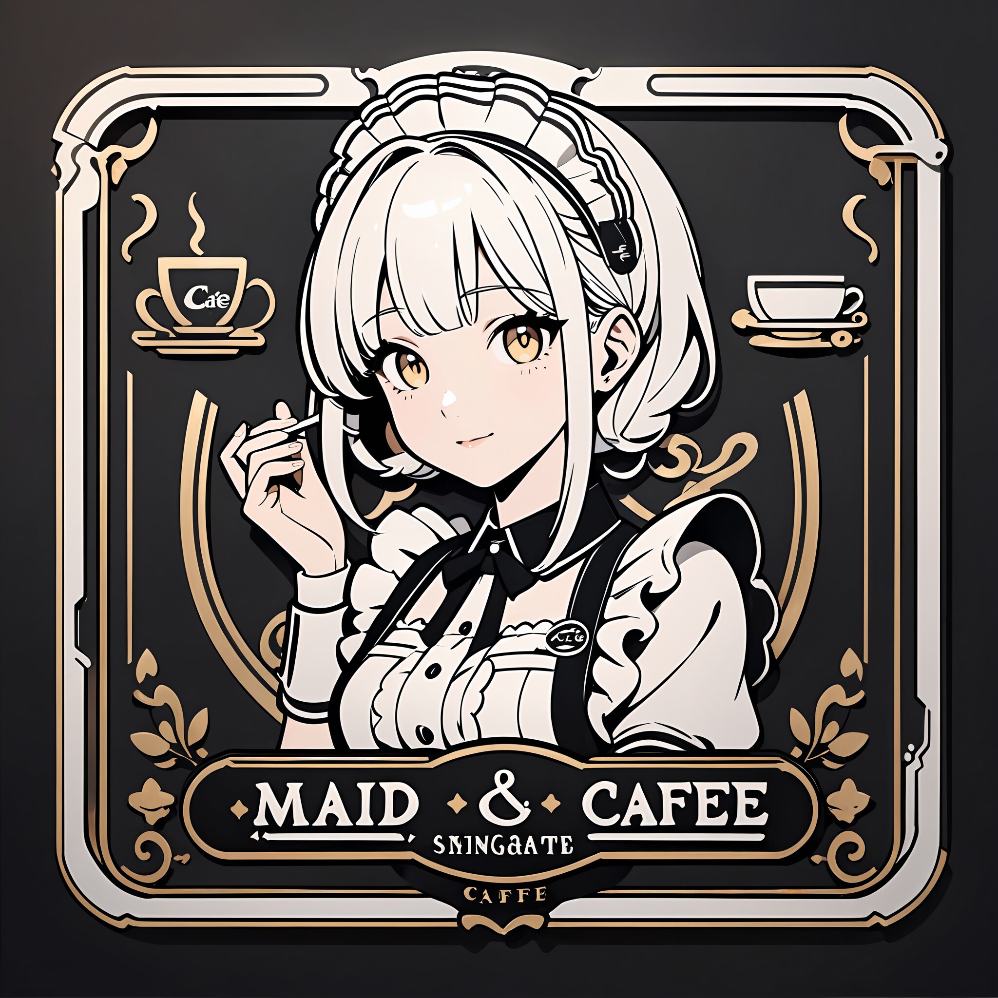 メイドカフェロゴ