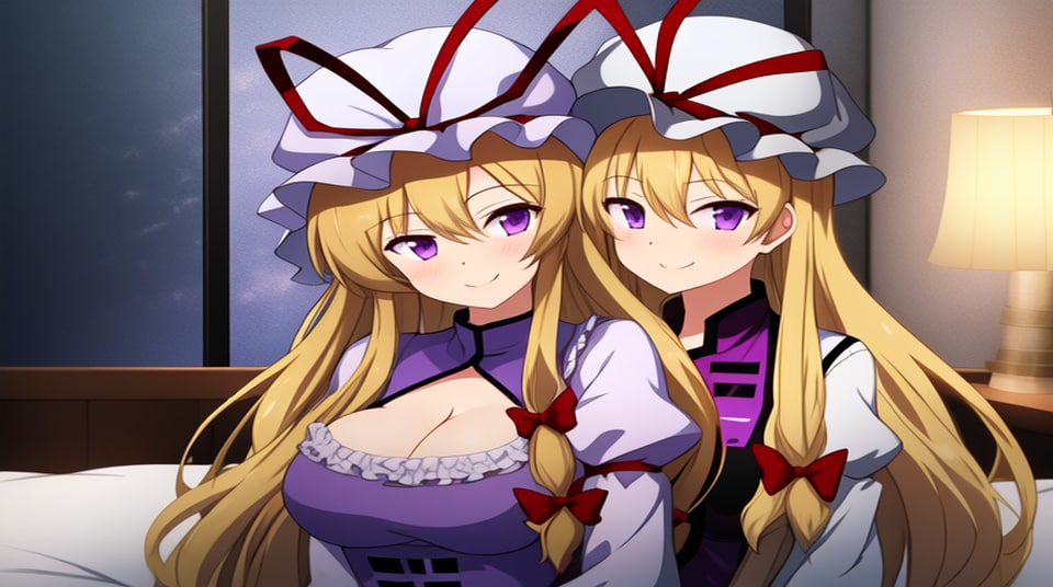 八雲紫 - 東方プロジェクト | の人気AIイラスト・グラビア